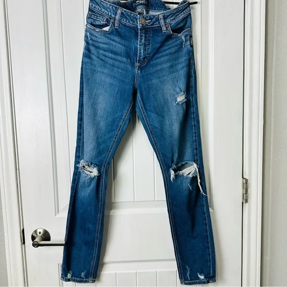 Silver Jeans High Rise Blue Mazy Skinny Jean size 29 - Picture 2 of 6